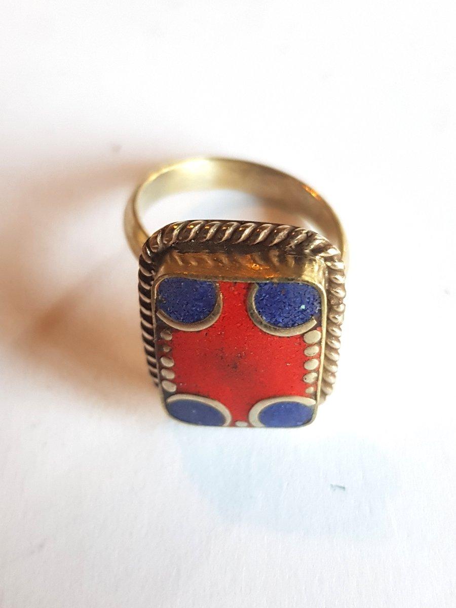 Bague tibétaine réglable