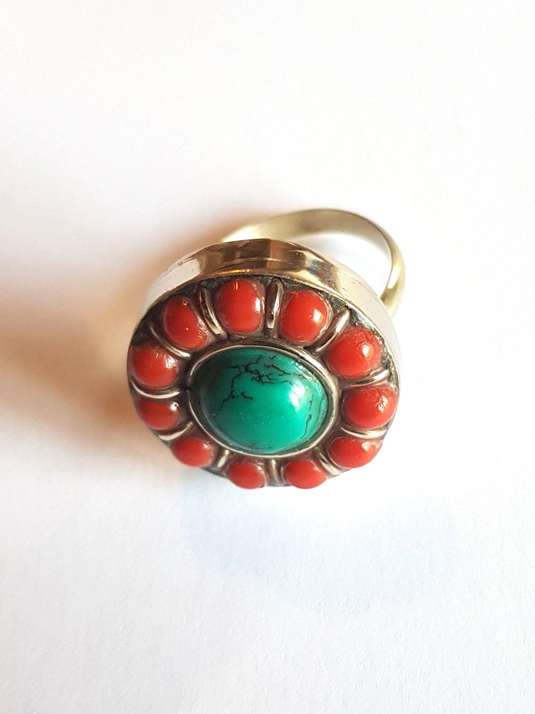 Bague tibétaine réglable