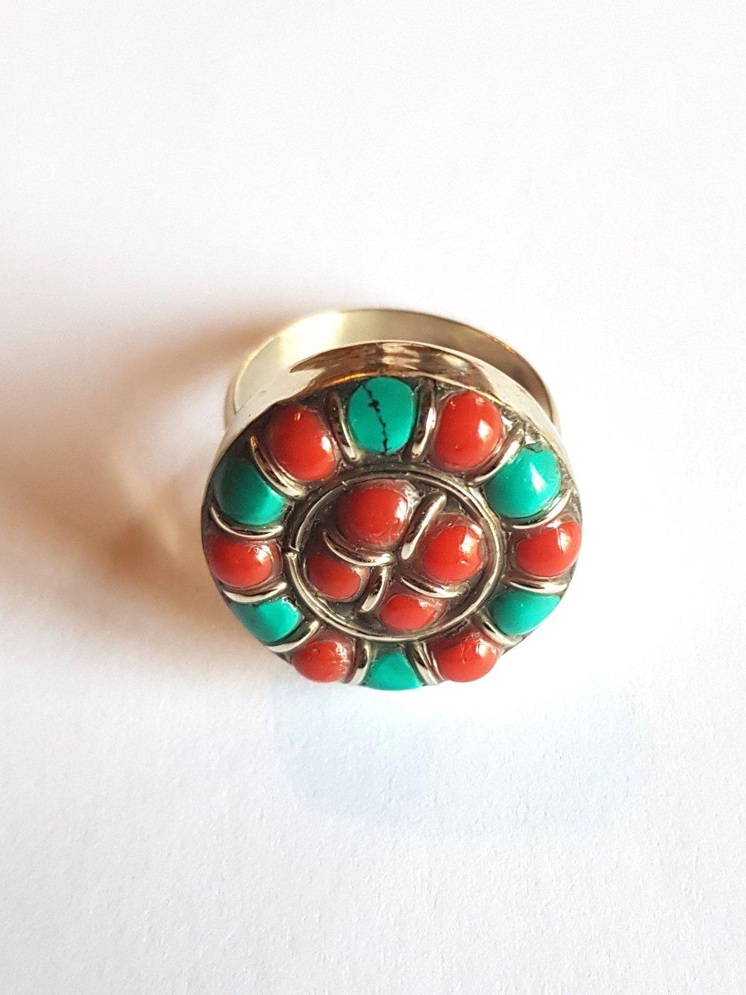 Bague tibétaine réglable