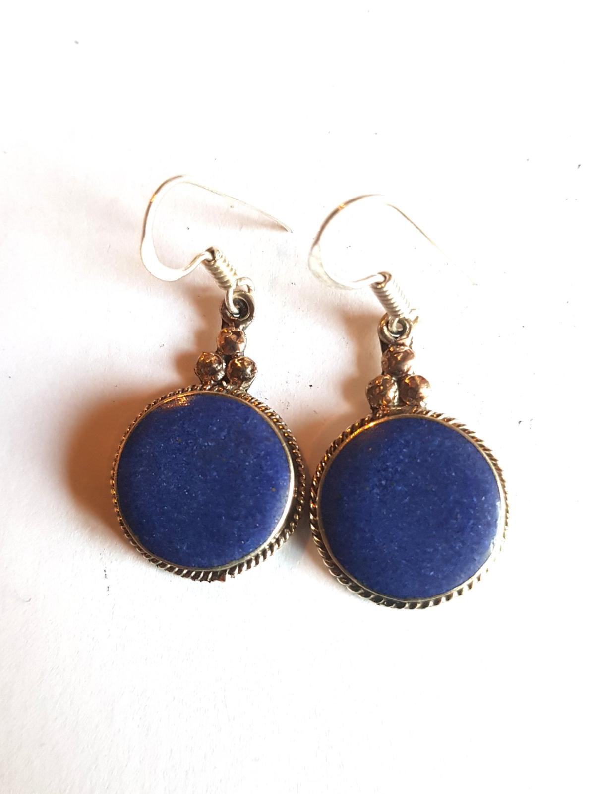 Boucles d'oreilles tibétains