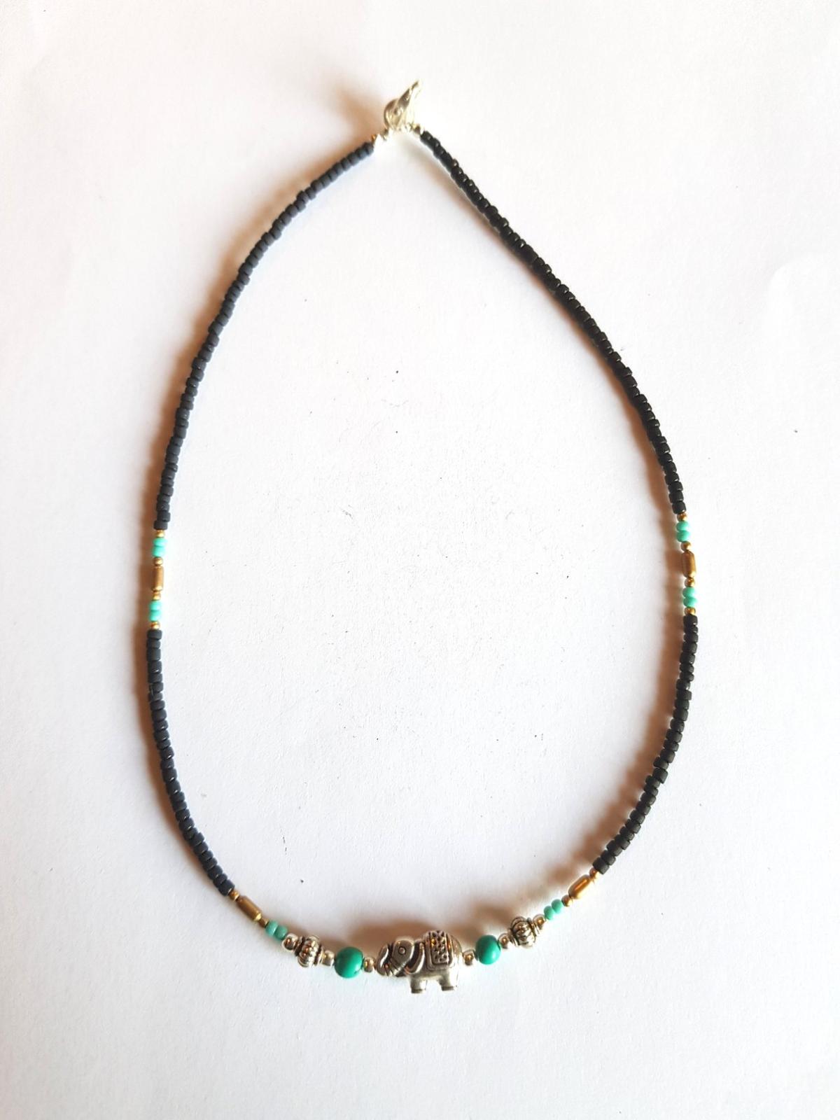 Collier lien noir
