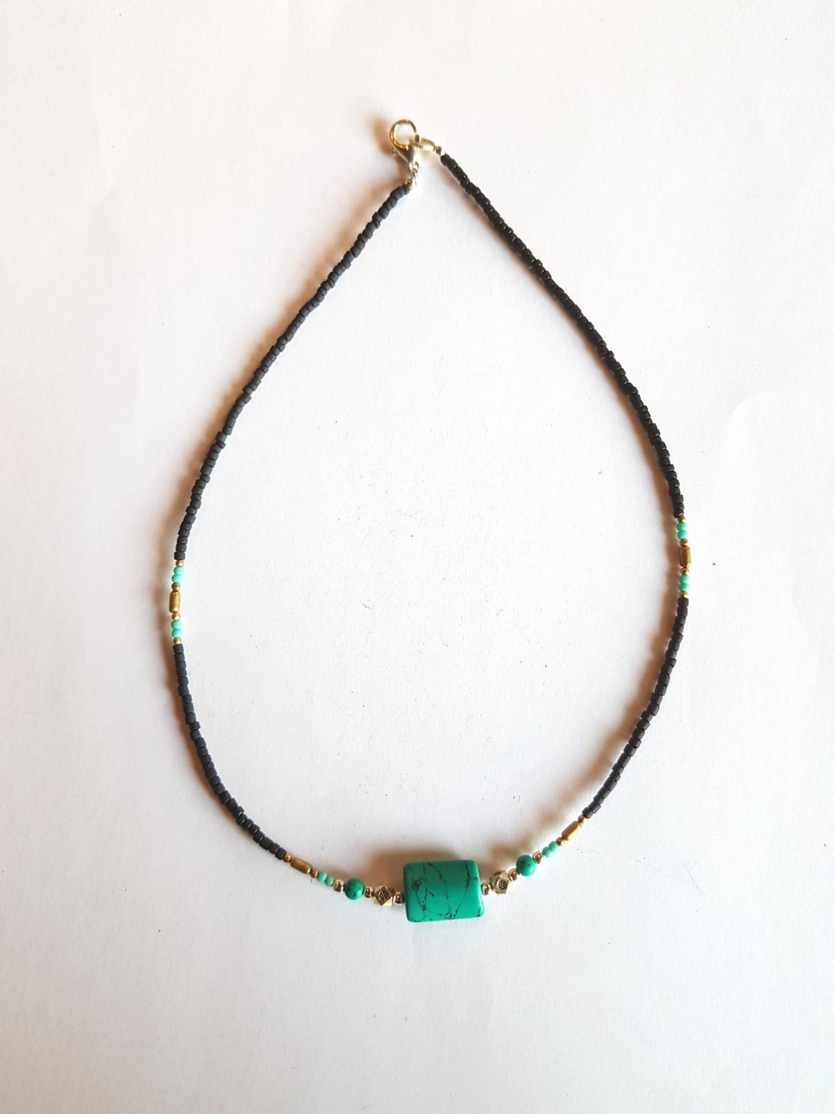 Collier lien noir