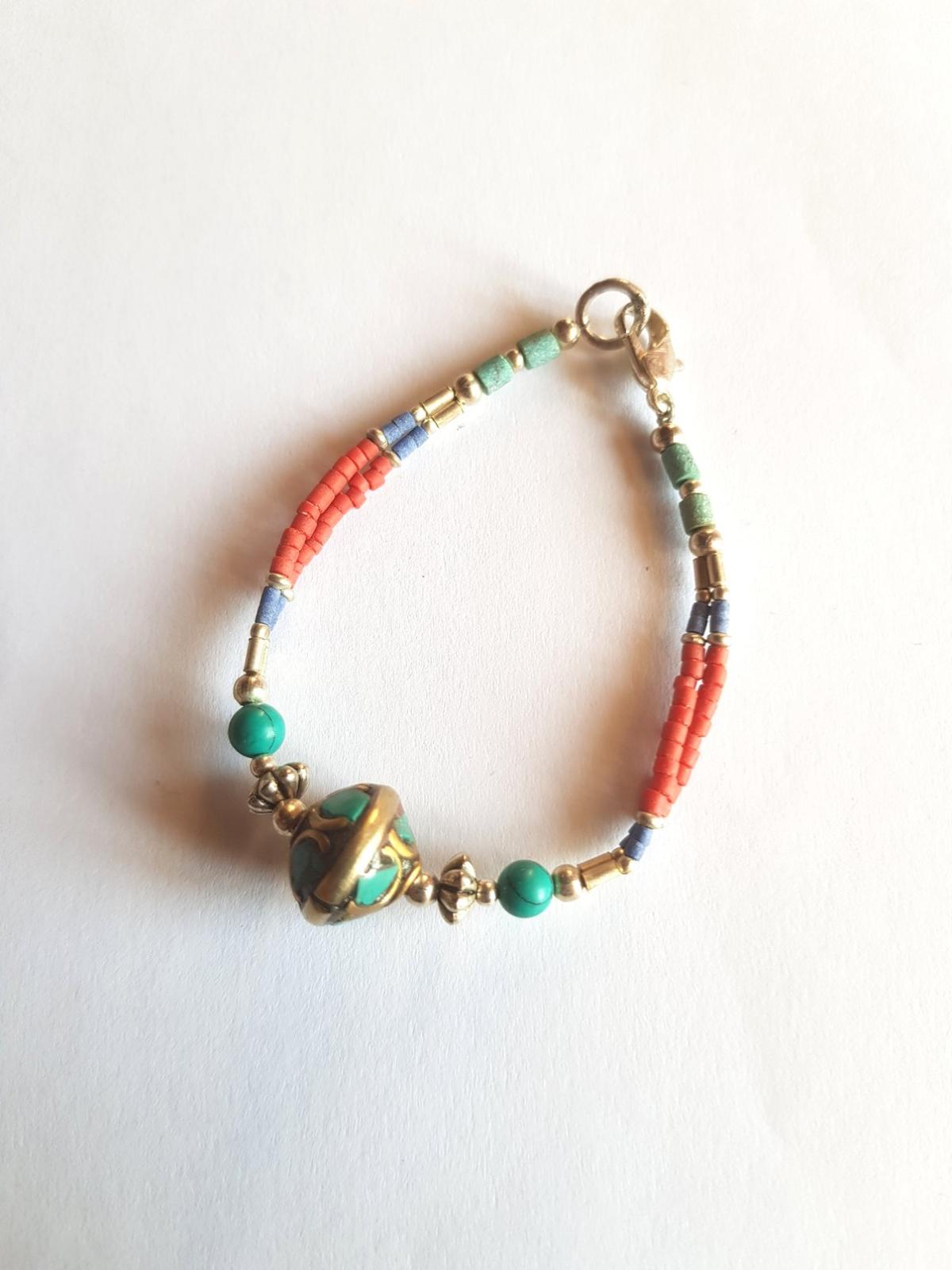 Bracelet tibétain perle ethnique
