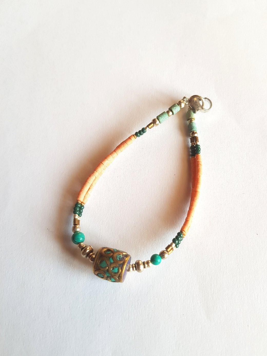 Bracelet tibétain perle ethnique