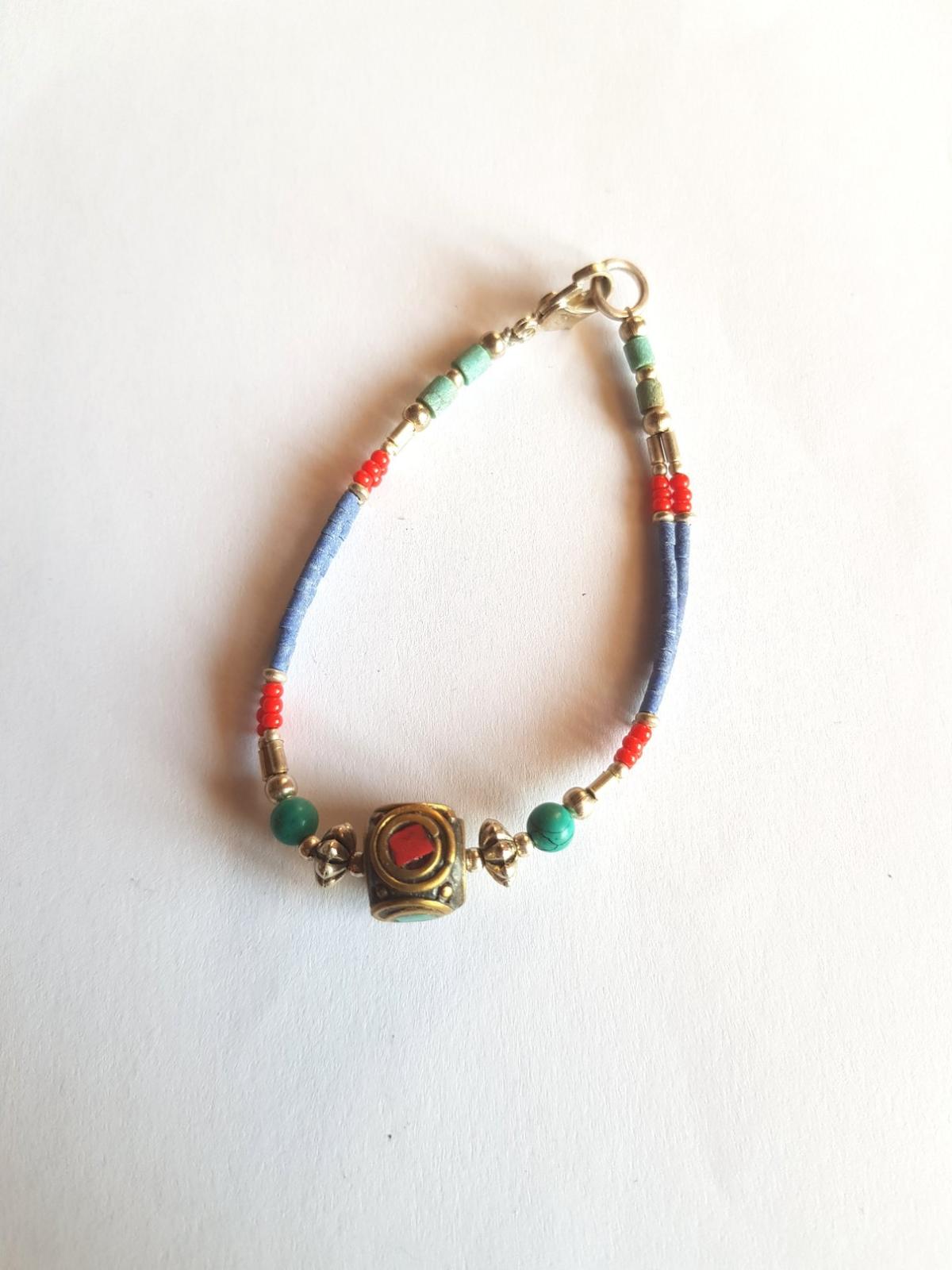 Bracelet tibétain perle ethnique