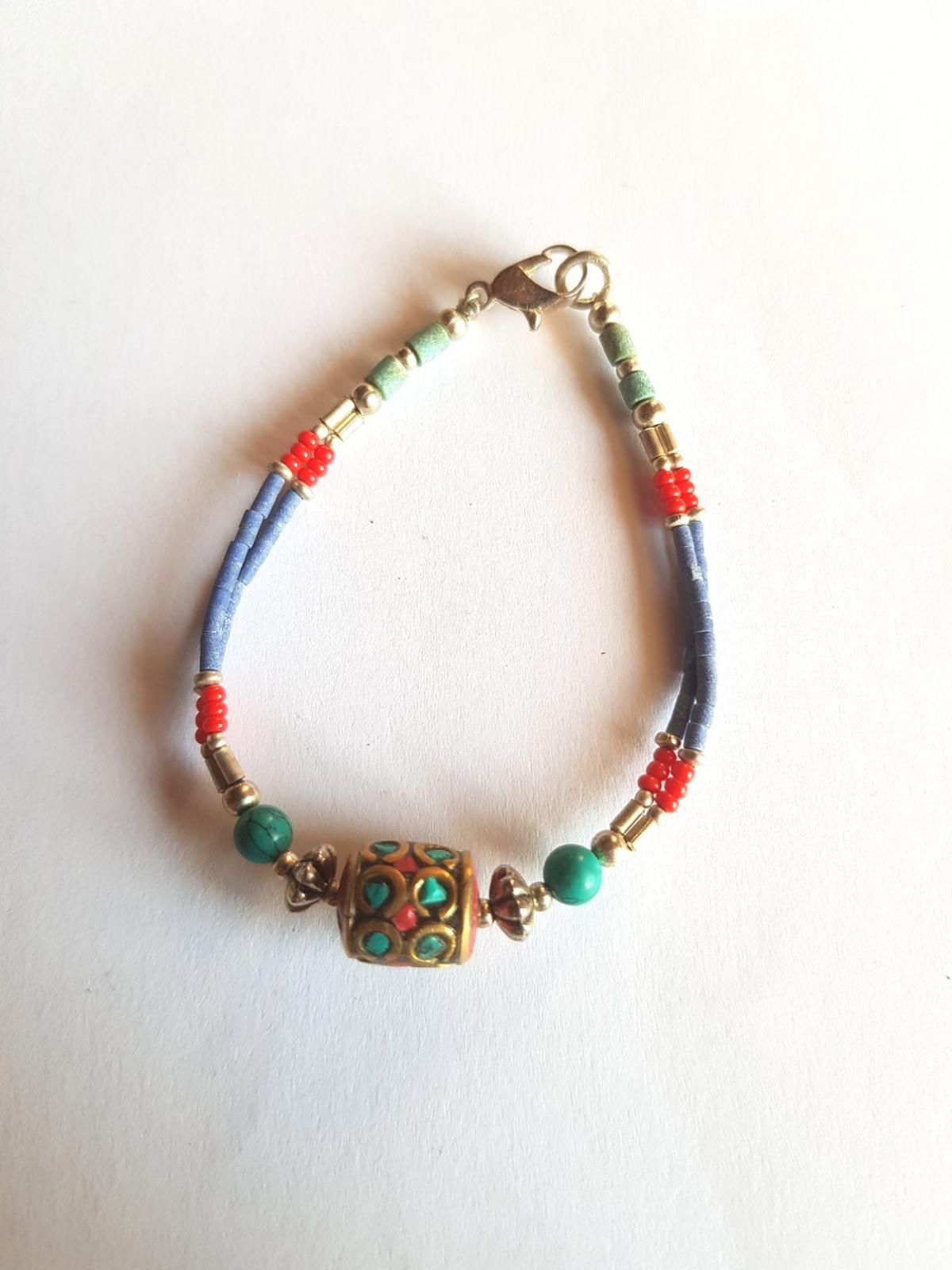 Bracelet tibétain perle ethnique