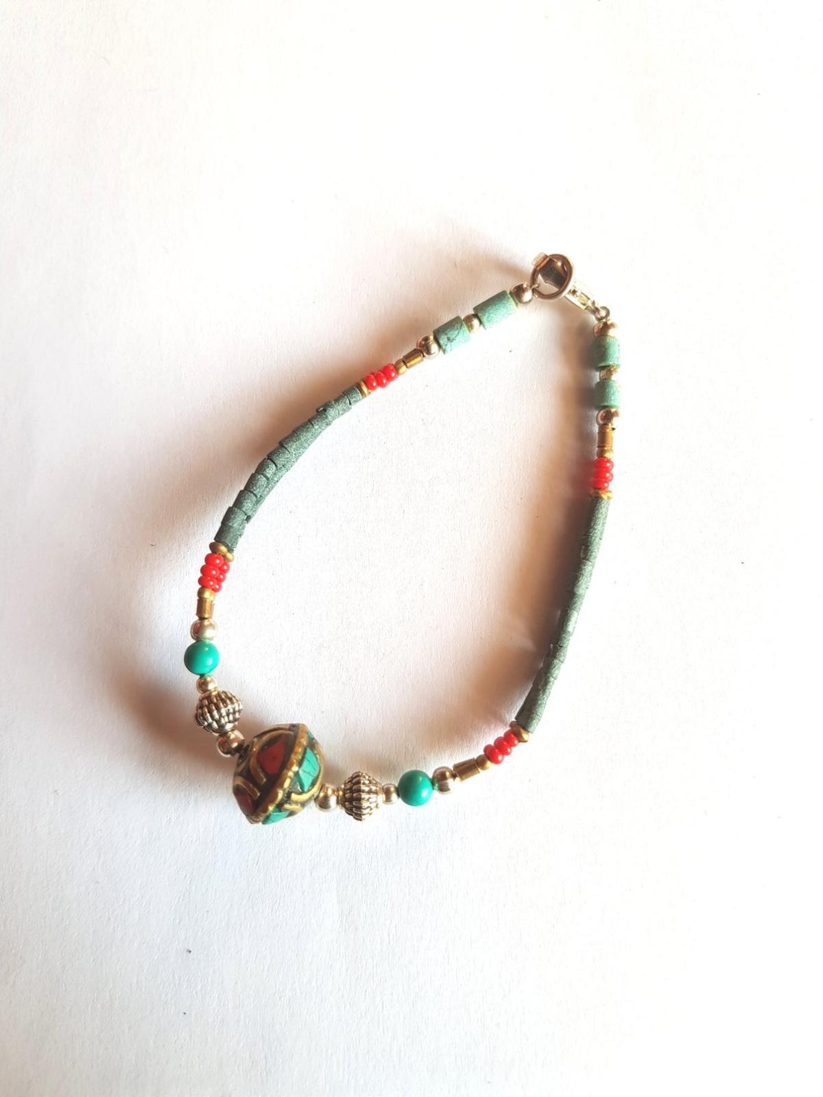 Bracelet tibétain perle ethnique