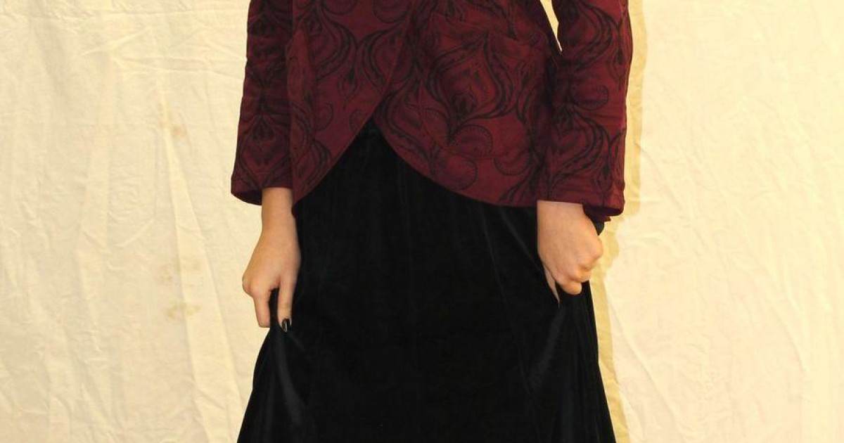Jupe Brodée French Connection Noire Taille 8 - Ligne A Genou - Occasion Très Bon état - Femme