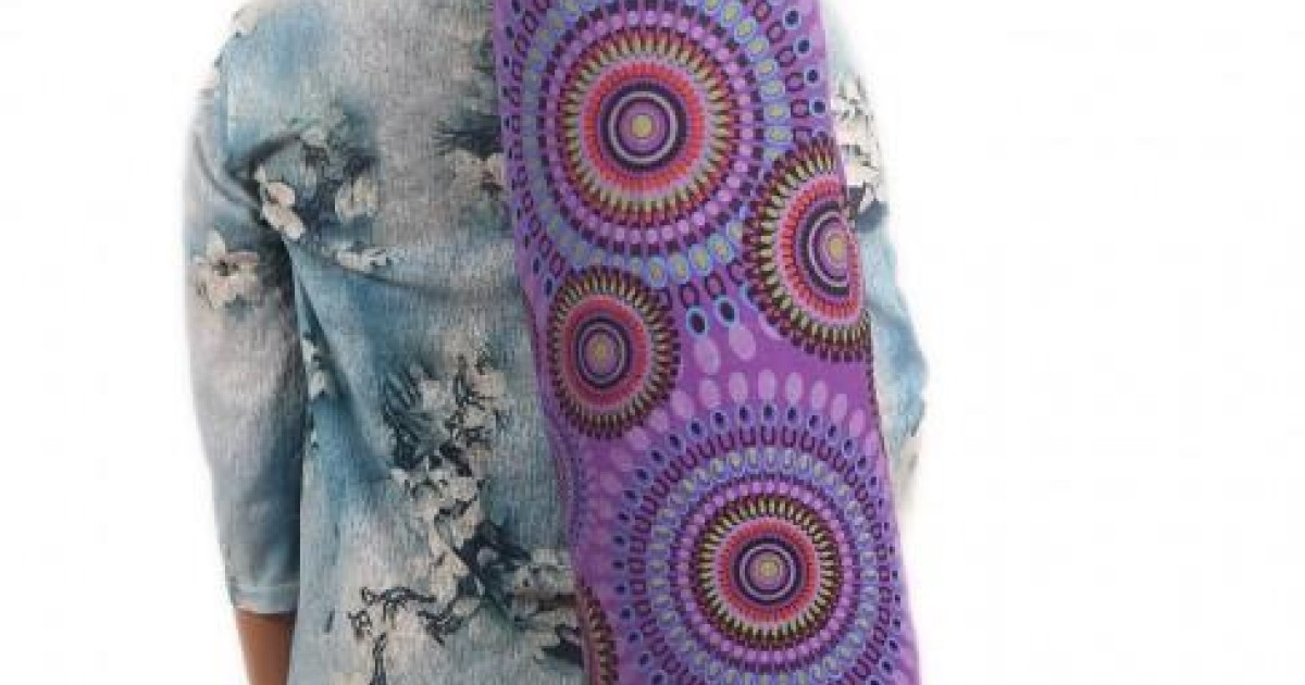 Sac De Tapis De Yoga Ewedoos - Violet, Tissu Artisanal Boho Brodé, Grand, Deux Poches, Occasion