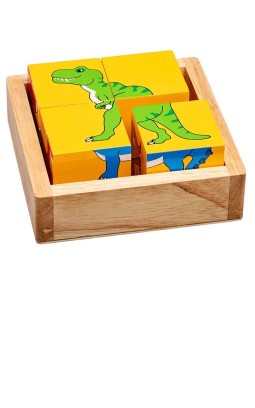 Puzzle bloc dinosaures