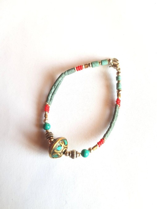 Bracelet tibétain perle ethnique