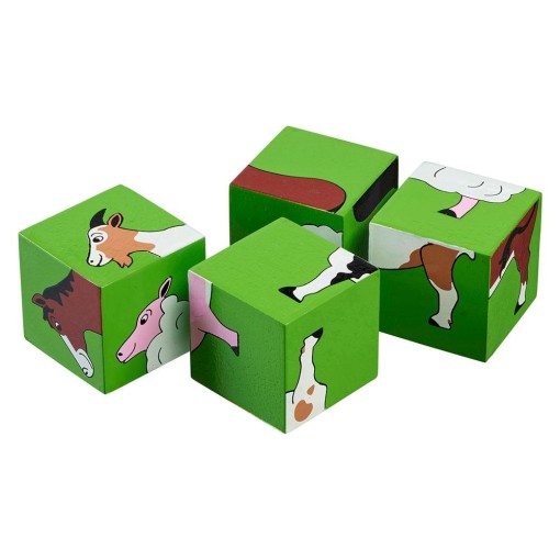Puzzle bloc animaux de la ferme
