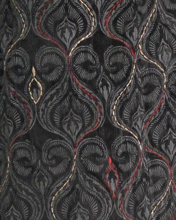 Manteau velours côtelé noir